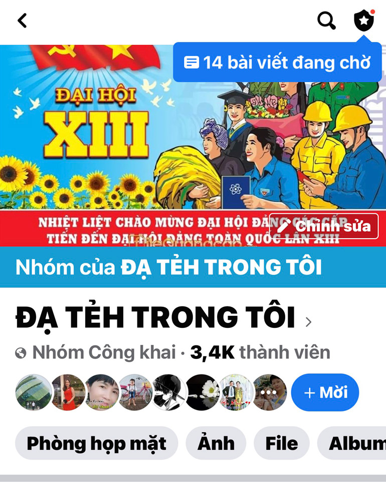 Trang Facebook “Đạ Tẻh trong tôi” có 2.310 bài được chia sẻ, thu hút gần 2 triệu lượt người tiếp cận bài viết, gần 100.000 lượt người tương tác. (Ảnh chụp màn hình)